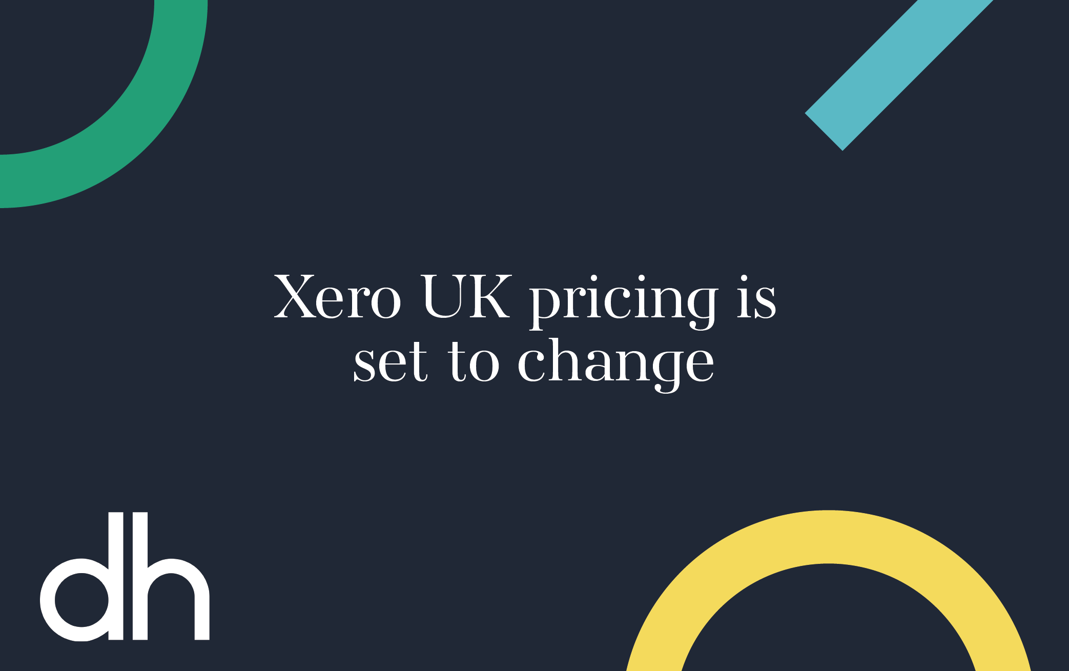 Xero UK pricing is set up to change