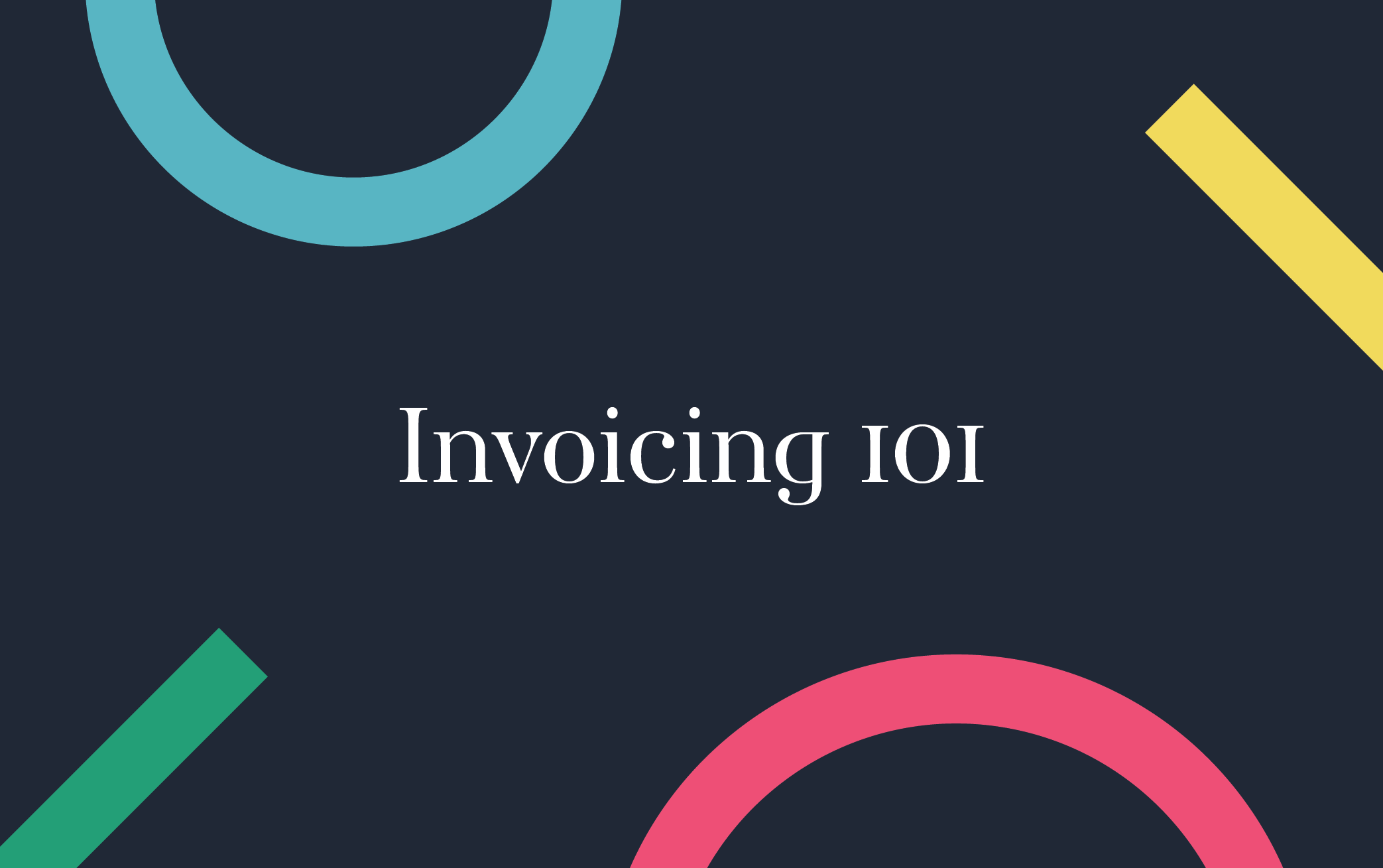Invoicing 101