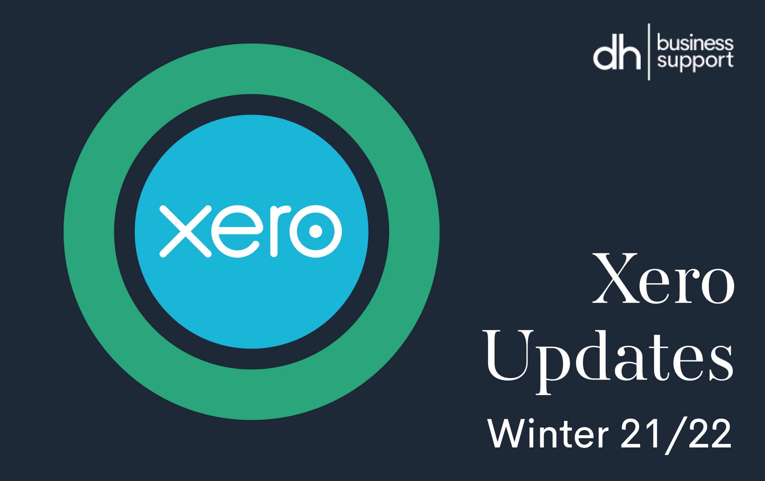 Xero Updates for Winter 21/22